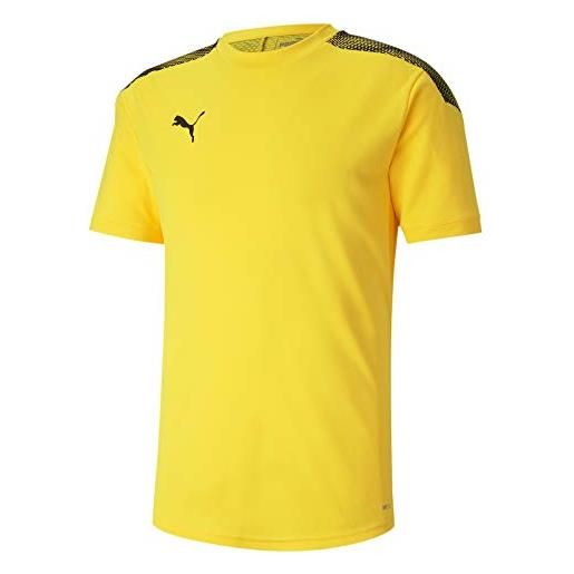 Puma ftblnxt pro, maglietta da calciatore uomo, giallo (ultra yellow black), xxl