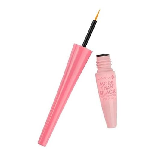 Lovely Makeup lovely. Eyeliner waterproof pink army more than black