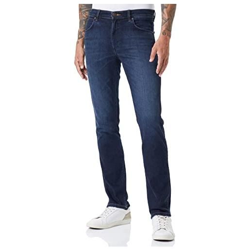 Wrangler greensboro jeans, blu (electric rodeo), 36w / 30l uomo