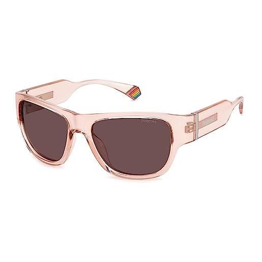 Polaroid pld 6197/s sunglasses, 35j pink, 55 unisex