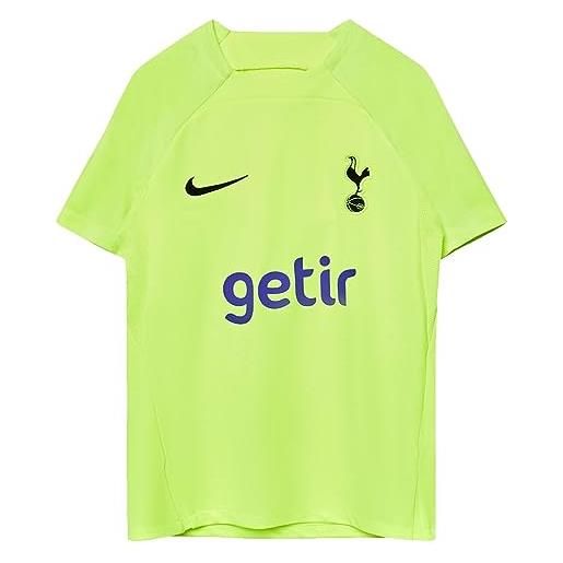 Nike 2022-2023 tottenham training football soccer t-shirt maglia (volt)