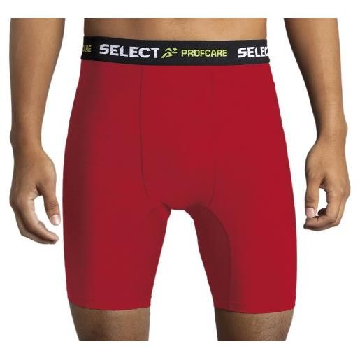 Derbystar select pantaloncini a compressione, rosso (rot), xs