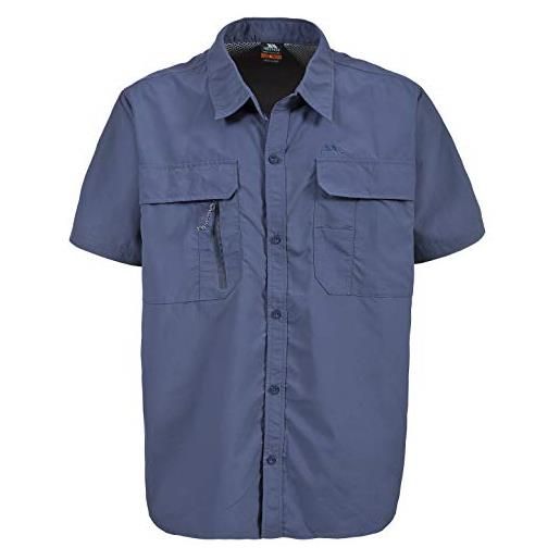 Trespass - maglietta da uomo colly tp100 airforce blue xx-small