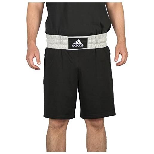 Adidas bxwsh01-105 boxwear trad - shorts pantaloncini unisex - adulto black. Grey xl