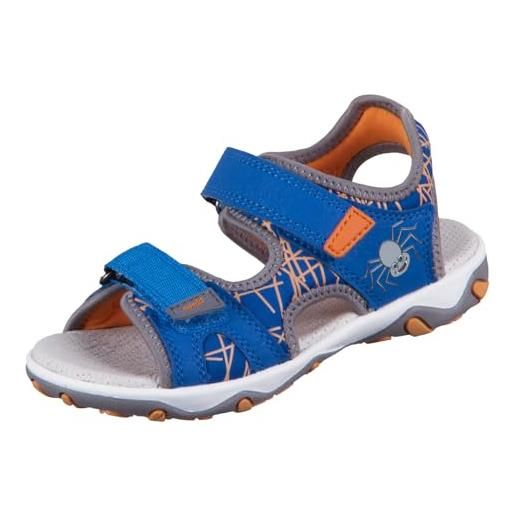 Superfit mike 3.0, sandali, blu arancione 8050, 32 eu larga