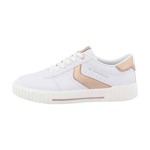 TOM TAILOR Scarpe Da Ginnastica Donna Modello 9590370008, Colore Lucente, Tessuto A Maglia, Suola Platform, Casual Chic - 2