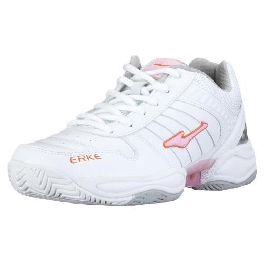 ERKE bwm90660-2 - scarpe sportive da tennis da donna, colore: bianco/blu 2, eu 37, bianco, 37 eu