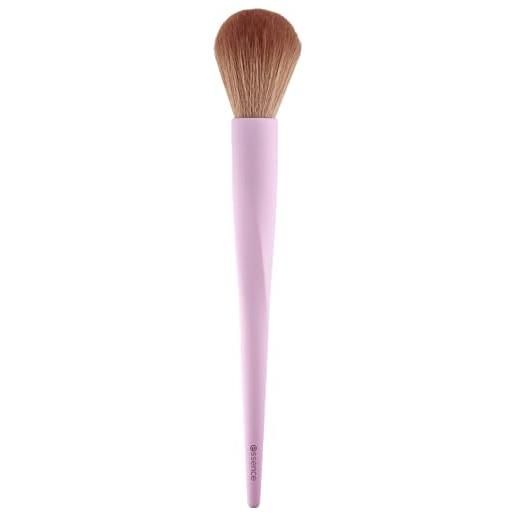 essence cosmetics essence blush & highlighter - pennello per fard, n. 01, multicolore, senza nanoparticelle, confezione da 1 (1 pezzo)