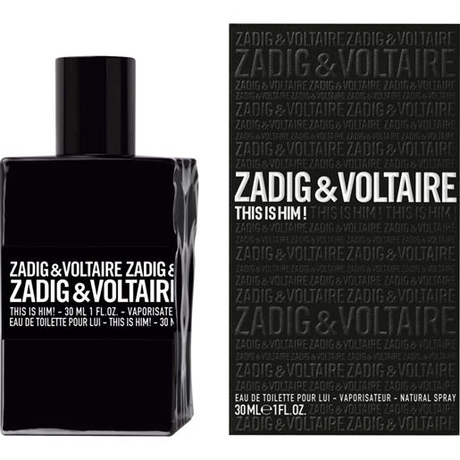 Zadig & Voltaire eau de toilette spray this is him!30 ml
