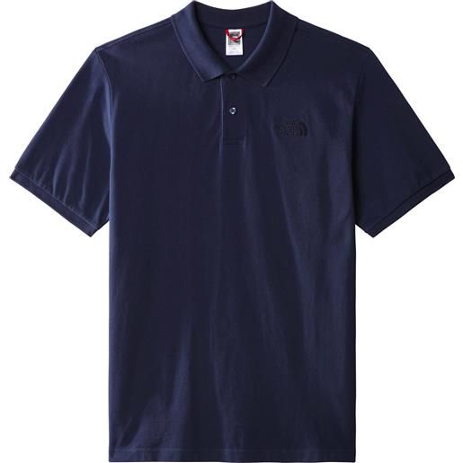 The North Face - polo in cotone - m polo piquet summit navy per uomo in cotone - taglia s, m, l, xl - blu navy