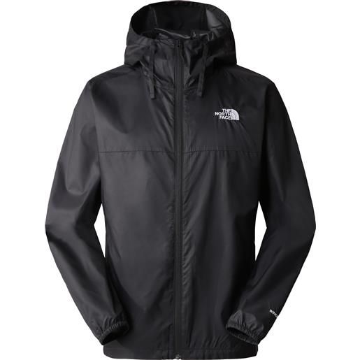The North Face - giacca a vento - m cyclone jacket 3 tnf black per uomo in poliestere riciclato - taglia s, m, l, xl - nero