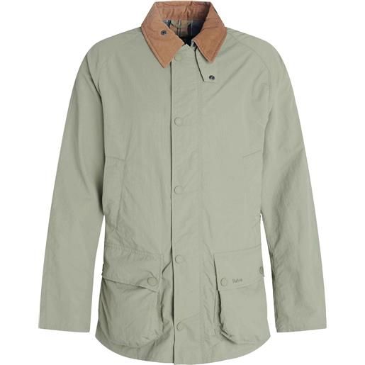 Barbour - giacca impermeabile - ashby showerproof dusty green per uomo - taglia m, l, xl - verde