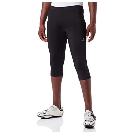 Nike energetics perino, leggings 3/4 da uomo, nero, xl