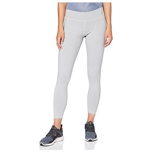 adidas believe this regular-rise heathered 7/8 - leggings da donna, donna, collant, cv8439, chalk pearl/grey four, m