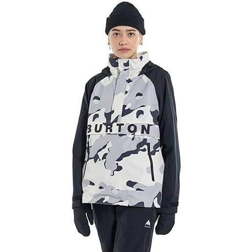 Burton frostner 2l hood jacket grigio xs donna