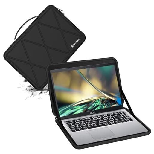 Smatree custodia protettiva rigida in eva compatibile per laptop acer aspire 1-a115-32-c7zw da 15,6, aspire vero green-av15-52-5488/aspire 5 laptop-a515-47-r3y6 (m87)