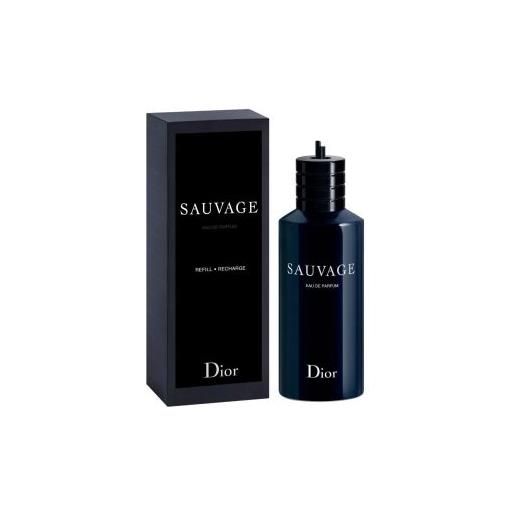 Dior sauvage 300 ml refill, eau de parfum ricarica