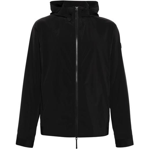 Moncler giacca leggera con cappuccio - nero