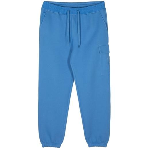 Mackage pantaloni con logo - blu