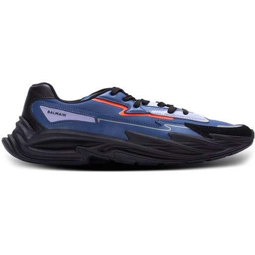 Balmain sneakers run-row - blu