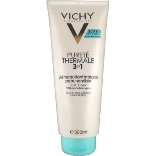 Vichy purete thermale 3 in 1 struccante + detergente + tonico per pelli sensibili 300 ml