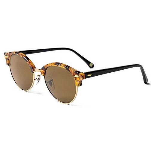 Ocean Sunglasses fashion cool unisex flat lens sunglasses men women, occhiali da sole, 