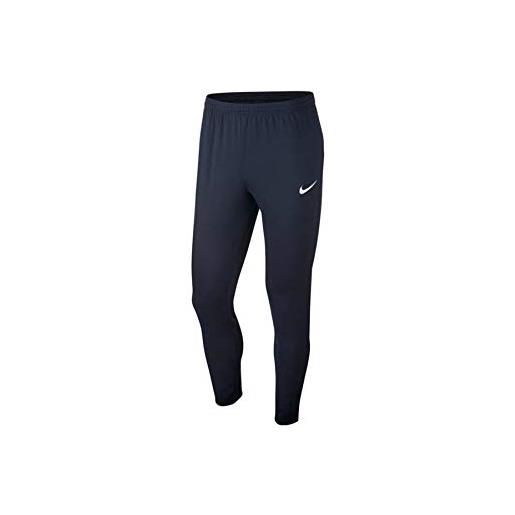 Nike academy18 tech pant, pantaloni sportivi bambino, obsidian/obsidian/(white), xs
