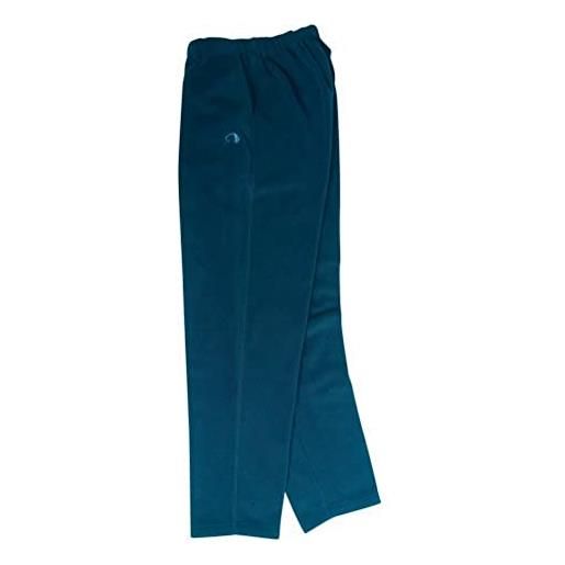 Tatonka essential portland pants, pantaloni in pile, da uomo, taglia xl, blu scuro