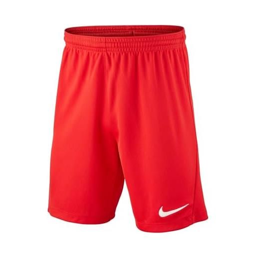Nike dry park iii nb pantaloncini university red/white xs