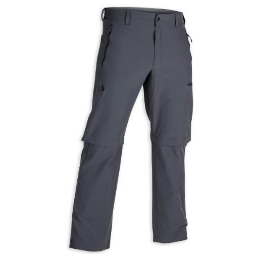 Tatonka - pantaloni stretch da uomo emden, grigio (grigio scuro), 50