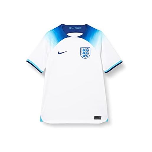 Nike ent dri fit stadium home maglia white/blue fury/blue void xl