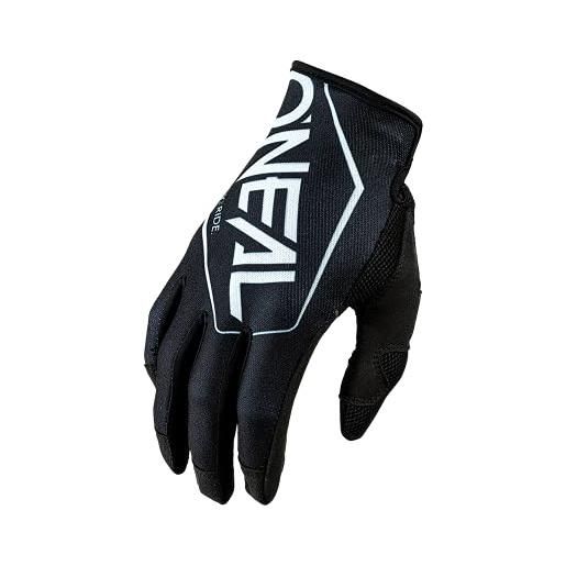 O'NEAL | guanti da ciclismo e motocross | mx mtb dh fr downhill freeride | materiali durevoli e flessibili, palmo anteriore nano ventilato | mayhem glove | adulto | nero bianco | taglia xxl