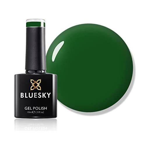 BLUESKY smalto per unghie gel, olivia, ss1906, verde, buio (per lampade uv e led) - 10 ml