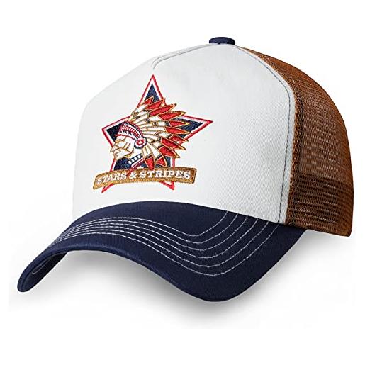 STARS & STRIPES cappellino da baseball indian, multicolore, taglia unica