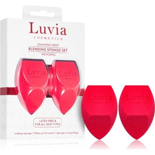 Luvia Cosmetics diamond drop memories blending sponge set 2 pz