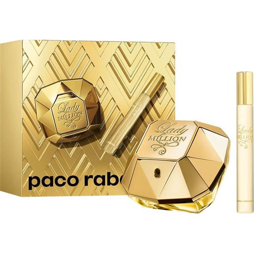 Paco Rabanne lady million eau de parfum cofanetto