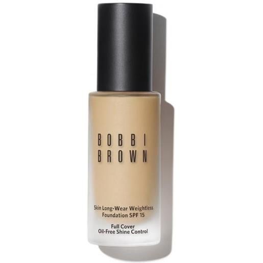 BOBBI BROWN skin long-wear weightless foundation warm ivory -1