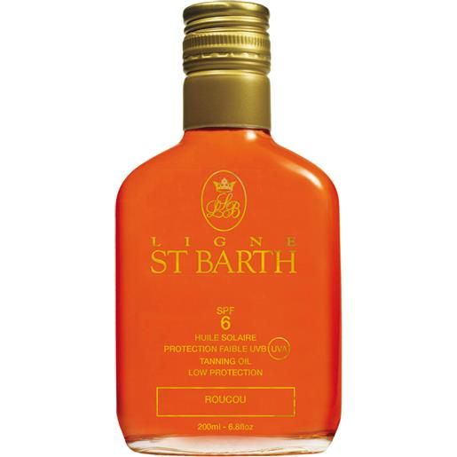 St.Barth olio solare al roucou spf 6 200 ml