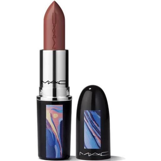 MAC lustreglass sheer-shine lipstick hug me