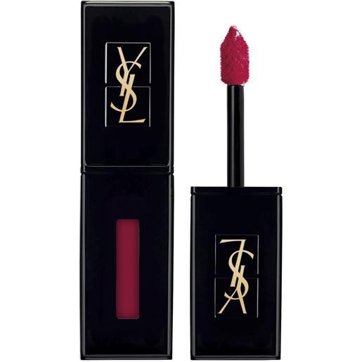 Yves Saint Laurent rouge pur couture vernis à lèvres vinyl cream lacca per le labbra n°401 - rouge vinyle