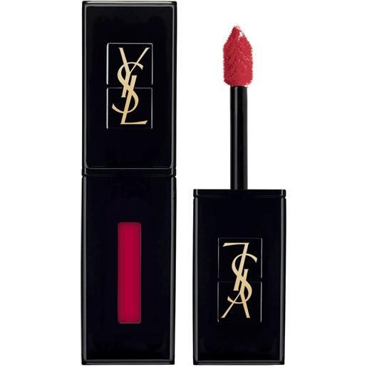 Yves Saint Laurent rouge pur couture vernis à lèvres vinyl cream lacca per le labbra n°402 - rouge remix