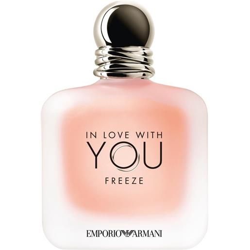 Giorgio Armani in love with you freeze lei eau de parfum 100 ml