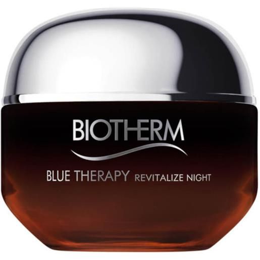 Biotherm blue therapy amber algae revitalize crema notte anti età 50 ml