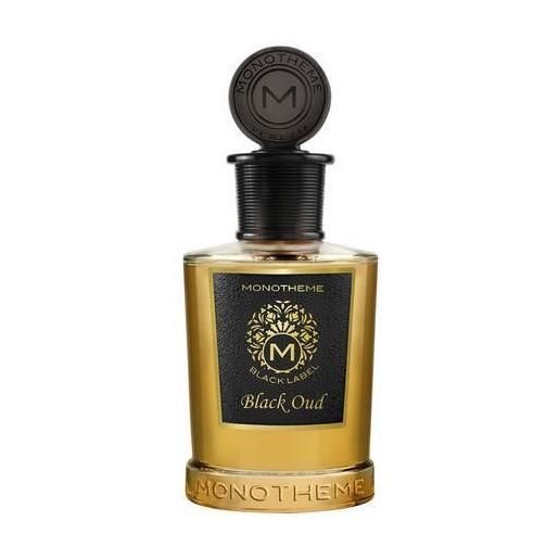 Monotheme black label black oud eau de parfum 100 ml