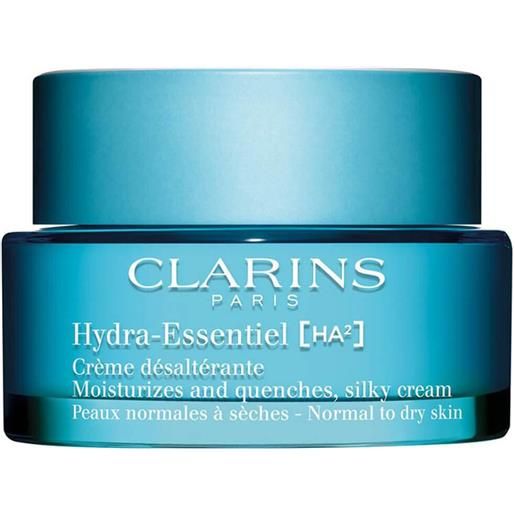 Clarins hydra-essentiel crema idratante per pelle normale o secca 50 ml