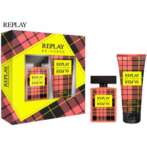 REPLAY signature reverse for her set 30 ml+100 ml