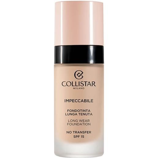 Collistar impeccabile fondotinta lunga tenuta no transfer spf15 2n beige