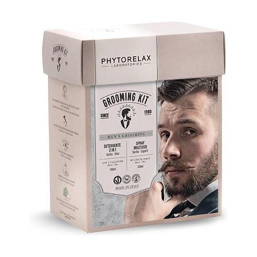 Phytorelax uomo grooming kit beauty box 200 ml + 200 ml