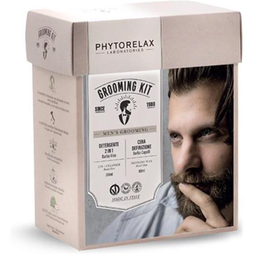 Phytorelax uomo grooming kit beauty box cofanetto
