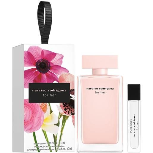 Narciso Rodriguez for her eau de parfum set edizione limitata cofanetto